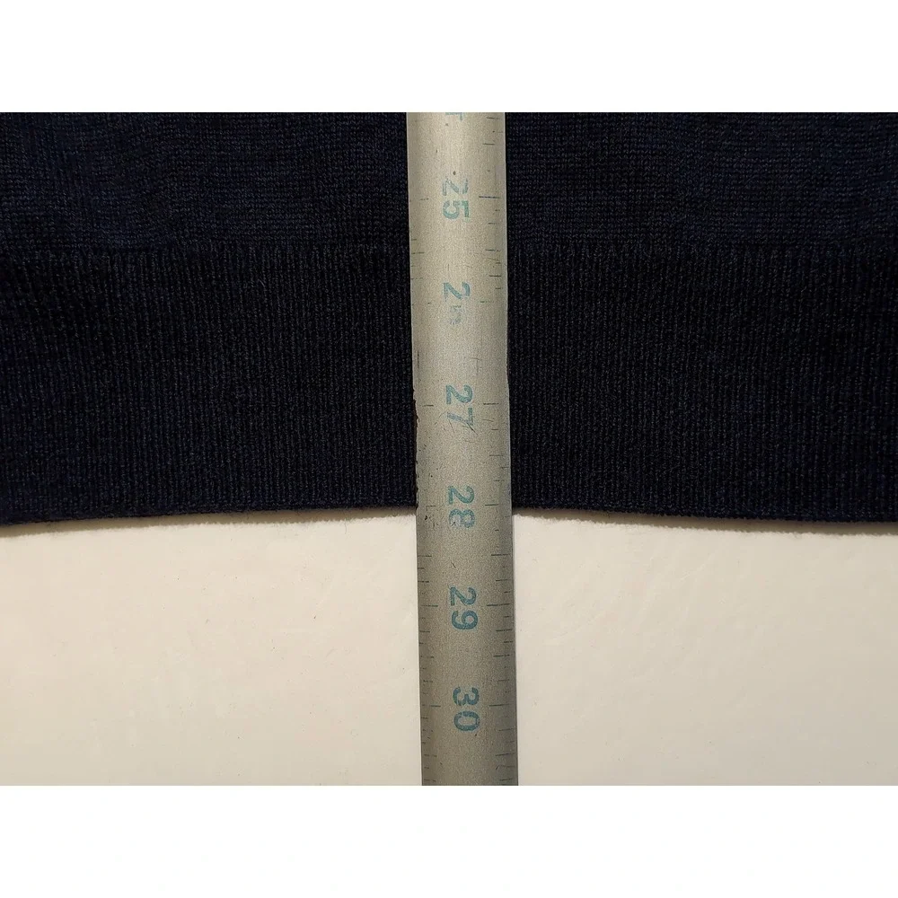 ORVIS 100% Merino Wool 1/2 Zip Sweater Hunting Elbow Patches 2ER1 Upton Large L